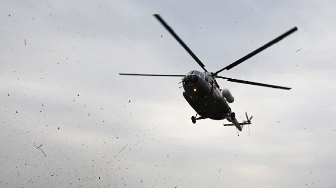 Российский вертолет вторгся в воздушное пространство Украины