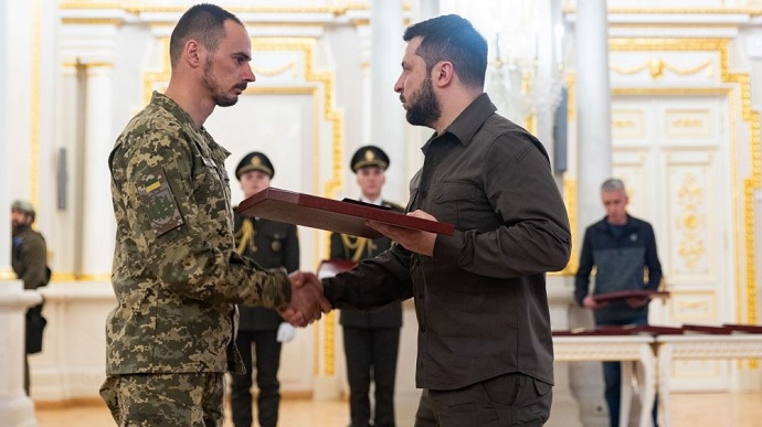 Зеленський нагородив ще 186 військових орденами і медалями