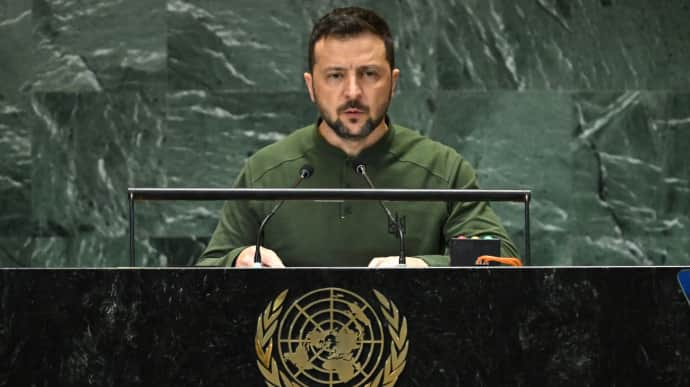 Zelenskyy outlines Ukraine's vision of real peace to UN General Assembly