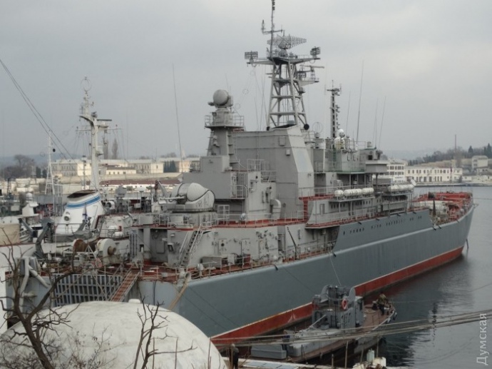 Росія ремонтує для використання вкрадений у України корабель, - ЗМІ - фото 1