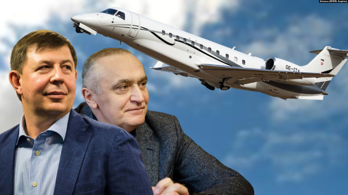 Козак покинул Украину самолетом, которым пользуется белорусский олигарх – Схемы