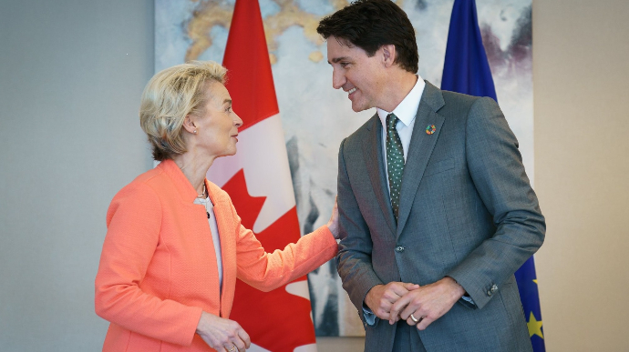 Trudeau and European Commission President discuss further support for Ukraine