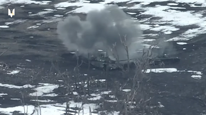 Special Operations Forces release video of destruction of Russian T-90 tank