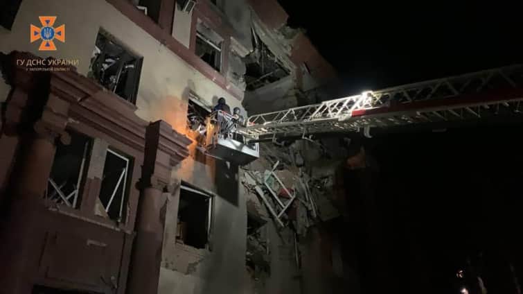 A father who tried to resuscitate his son: the residents of a Zaporizhzhia apartment block destroyed by a Russian missile