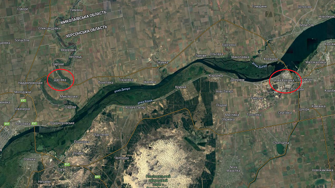 ВСУ ударили по понтонным мостам россиян на Херсонщине – ОК “Юг”