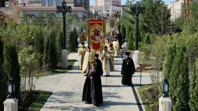 Russians have destroyed the Tauric Chersonese World Heritage Site in Crimea. Now they consecrate the theatre built in its place – photo