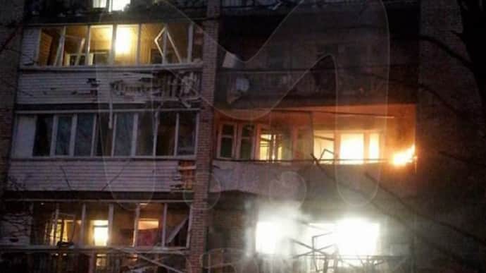 В Санкт-Петербурге из-за охоты на беспилотник ПВО повредила многоэтажку