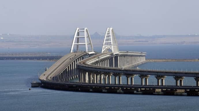 Russians repelling drone attack: Crimean Bridge closed to traffic