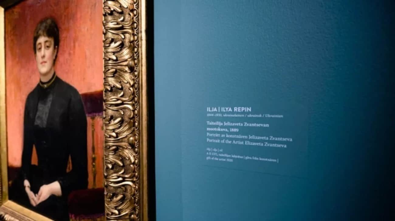 Finland's largest art museum recognises Illia Riepin as Ukrainian