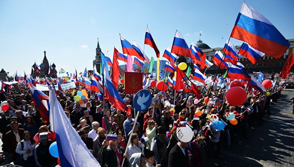 Демонстрація у Москві на Красній площі