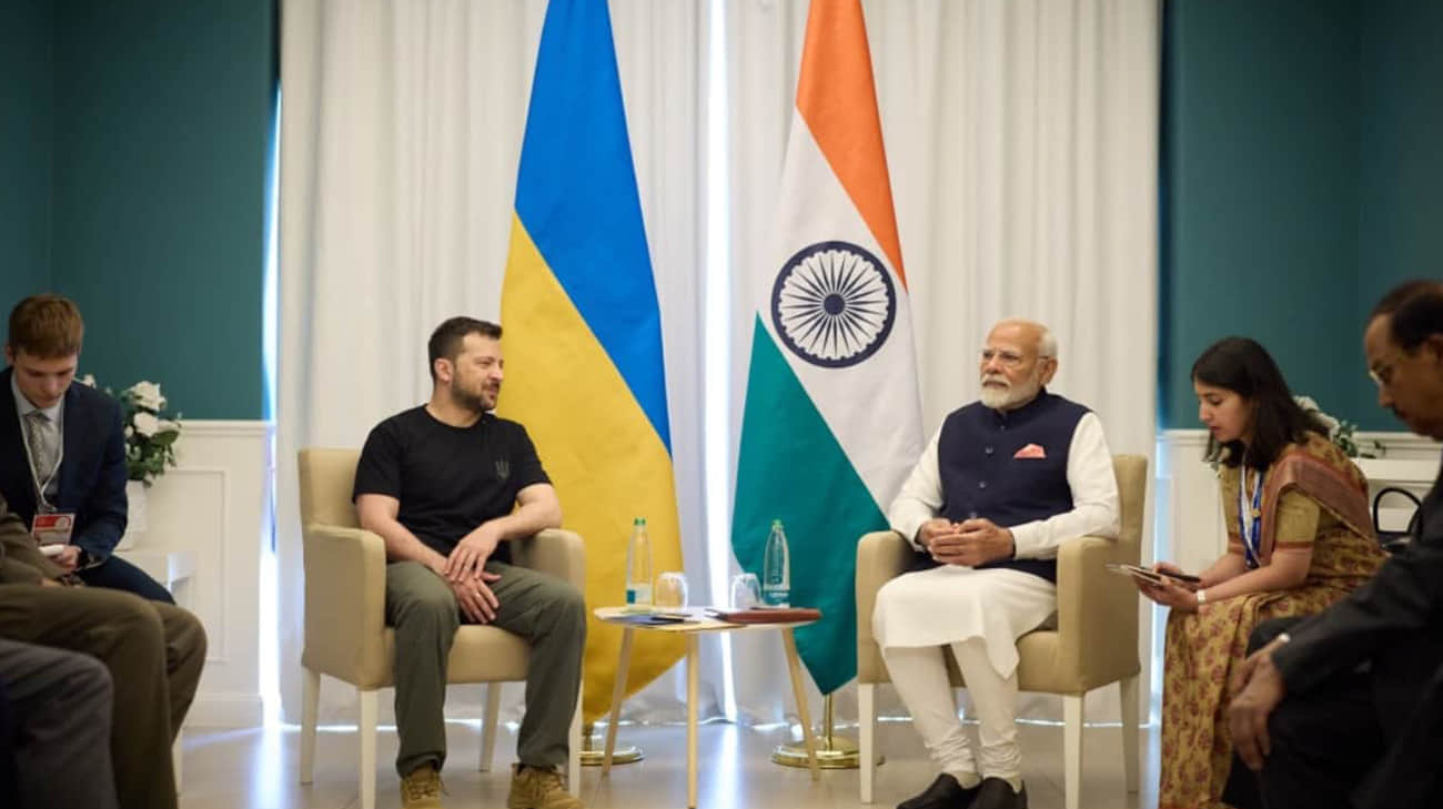 India dissatisfied with Zelenskyy's words about Modi and Putin's meeting when Okhmatdyt was bombed