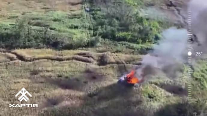 Khartiia Brigade of Ukraine's National Guard stops another Russian assault on Kharkiv front – video