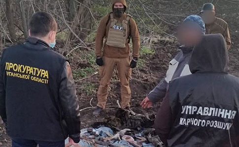 На Луганщине разоблачили боевика батальона Призрак и тайник с оружием