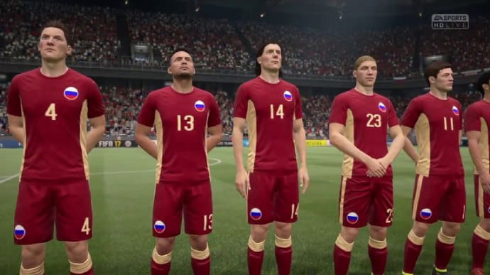 УАФ: Росію видалять з футбольного симулятора FIFA