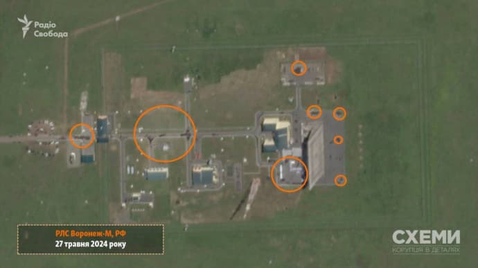 З’явилися супутникові знімки наслідків ударів ГУР по російській РЛС за 1800 км від кордону