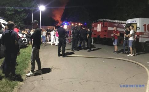 В Одессе горела психбольница, есть жертвы