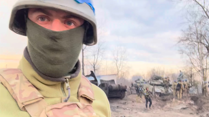 Защитники освободили с. Лукьяновка Киевской области