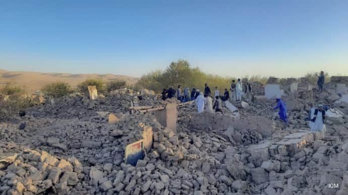 Сильні землетруси в Афганістані: майже 2,5 тисячі загиблих