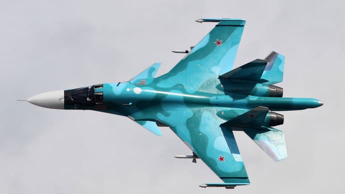 Ukraine's Air Force shoots down Russian Su-34 jet