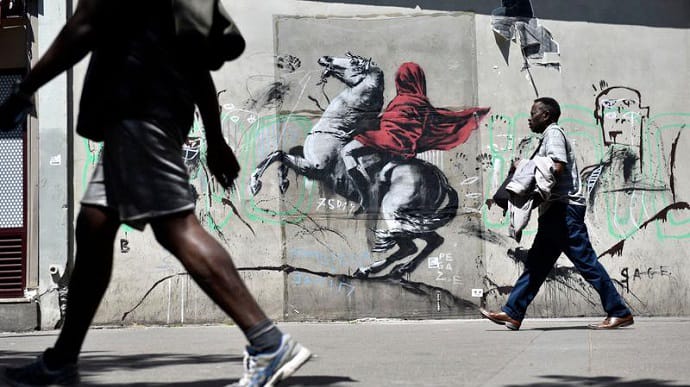 Banksy подтвердил, что популярный мурал на стене английской тюрьмы создал он