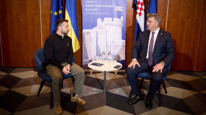 Zelenskyy signs agreement on long-term support and cooperation with Croatian Prime Minister