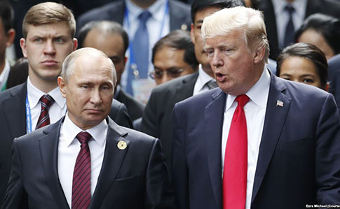 Трамп з Путіним обговорили розслідування про втручання РФ у вибори США