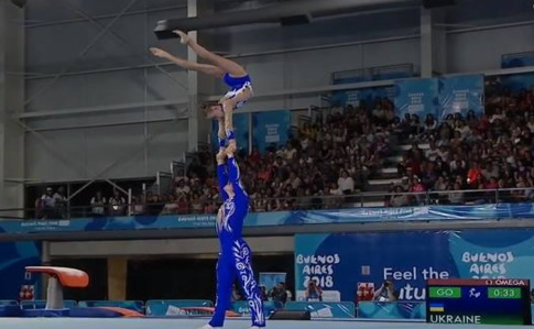 Юношеская Олимпиада: Украина завоевала историческую бронзу в спортивной акробатике