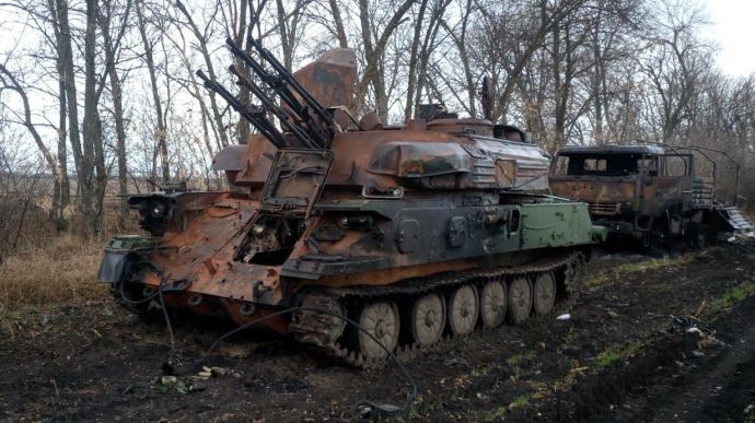 Потери россиян в войне в Украине: минус еще одна ПВО и три самолета за сутки