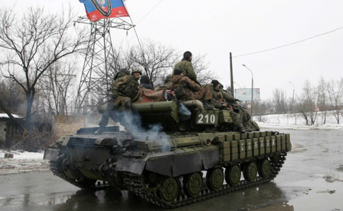 Разведка Россия завезла боевикам военную технику и боеприпасы