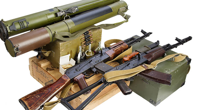 Нацполіція за рік вилучила в Україні понад 5 тисяч одиниць зброї
