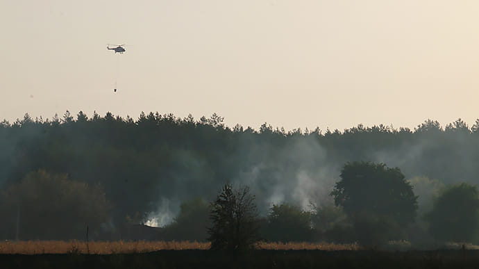 Масштабный пожар в Харьковской области наконец потушили