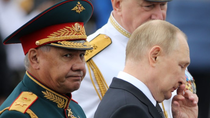 Разведка Британии: Шойгу в немилости у Путина из-за нехватки прогресса в войне