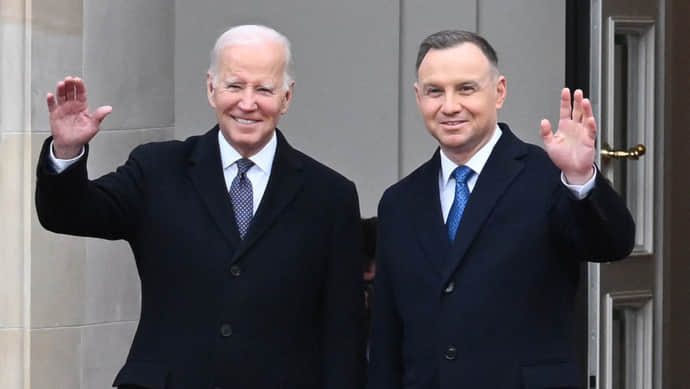 Biden and Duda are the foreign leaders most trusted by Ukrainians