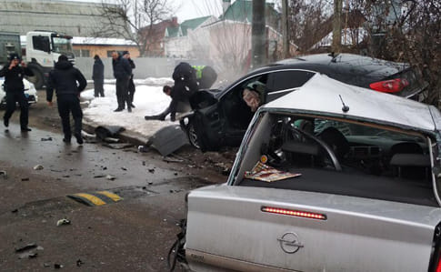 Под Киевом грузин на авто с гранатами убегал от полиции и влетел в Opel: погиб водитель  