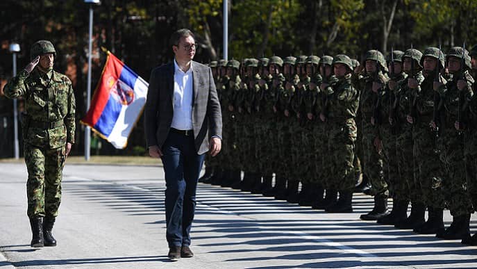 Russia recruits Serbian mercenaries, settles them in Moscow suburbs