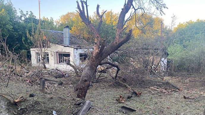 Russians destroy logistics facility in Kharkiv Oblast