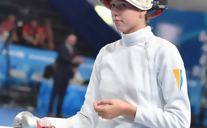 Украинская шпажистка получила золото на юношеской Олимпиаде