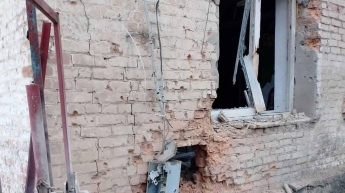 Russians damaged school and kindergarten in Sumy Oblast