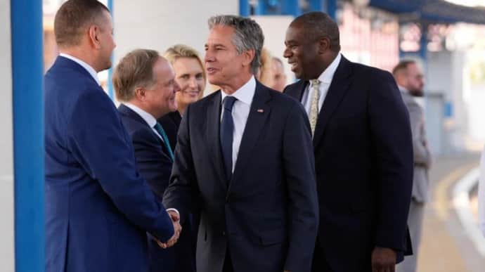 US Secretary of State Antony Blinken and UK Foreign Secretary David Lammy. Photo: Facebook