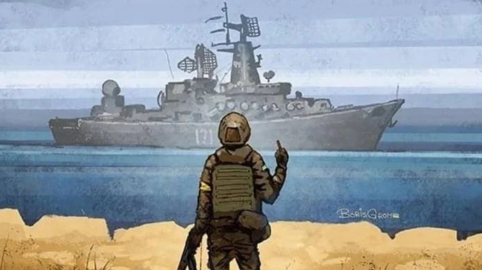 Россияне жалуются в соцсетях, что их родственники исчезли на крейсере Москва