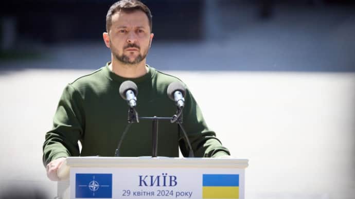 Зеленский: Украину возьмут в НАТО только после победы