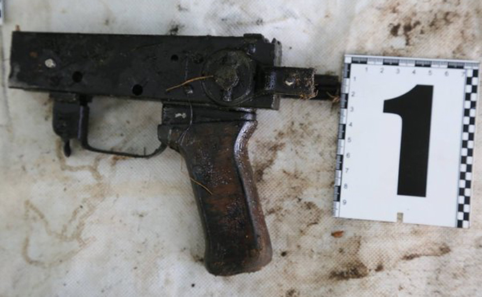 В СБУ показали зброю, знайдену після вбивств на Майдані