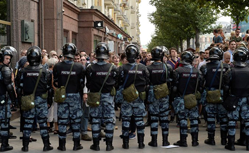 В Москве задержали более тысячи человек