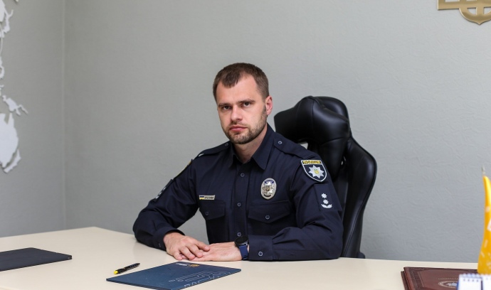 Сергій Кропива в поліції