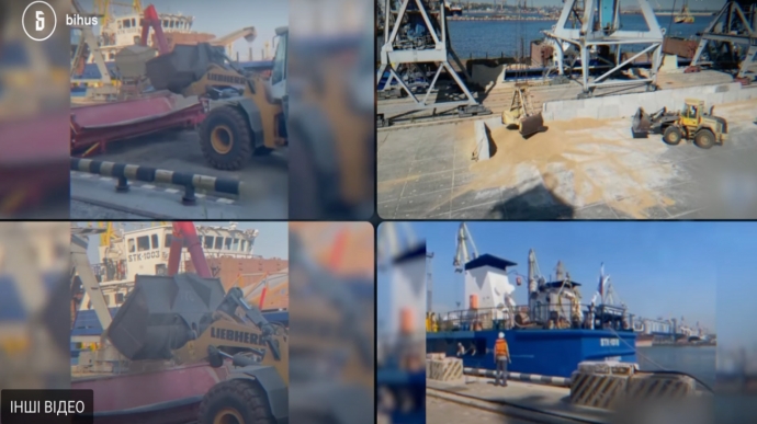 Journalists identify part of Russian vessels that exported Ukrainian grain through port of Mariupol