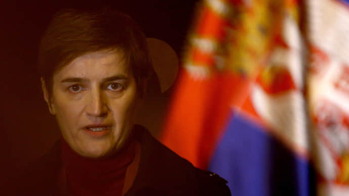 Прем'єрка Сербії каже, що спецслужби Росії попередили Белград про протести