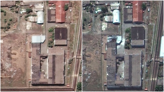 З’явилися супутникові знімки з місця вбивства полонених в Оленівці