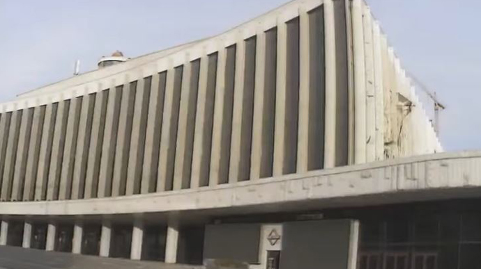 Ukraine Palace of Arts shares video of Russian rocket strike that damaged building