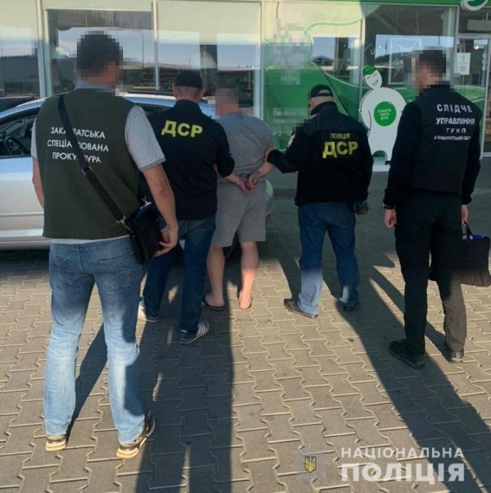 Затримання організатора схеми в Мукачеві