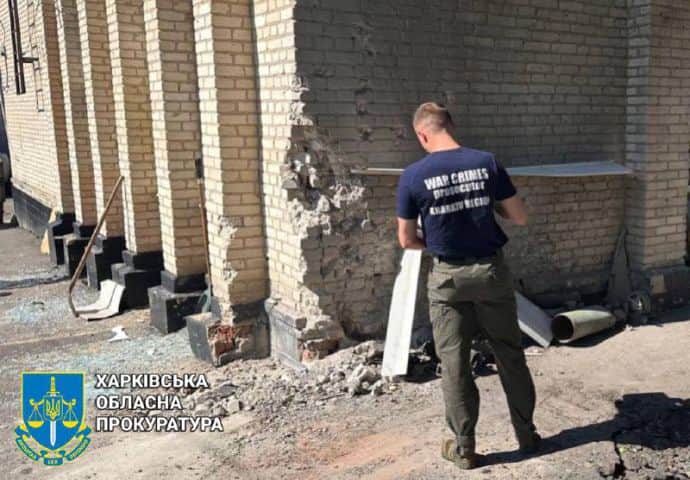 One man killed and five people injured in Russian attacks on Kharkiv Oblast